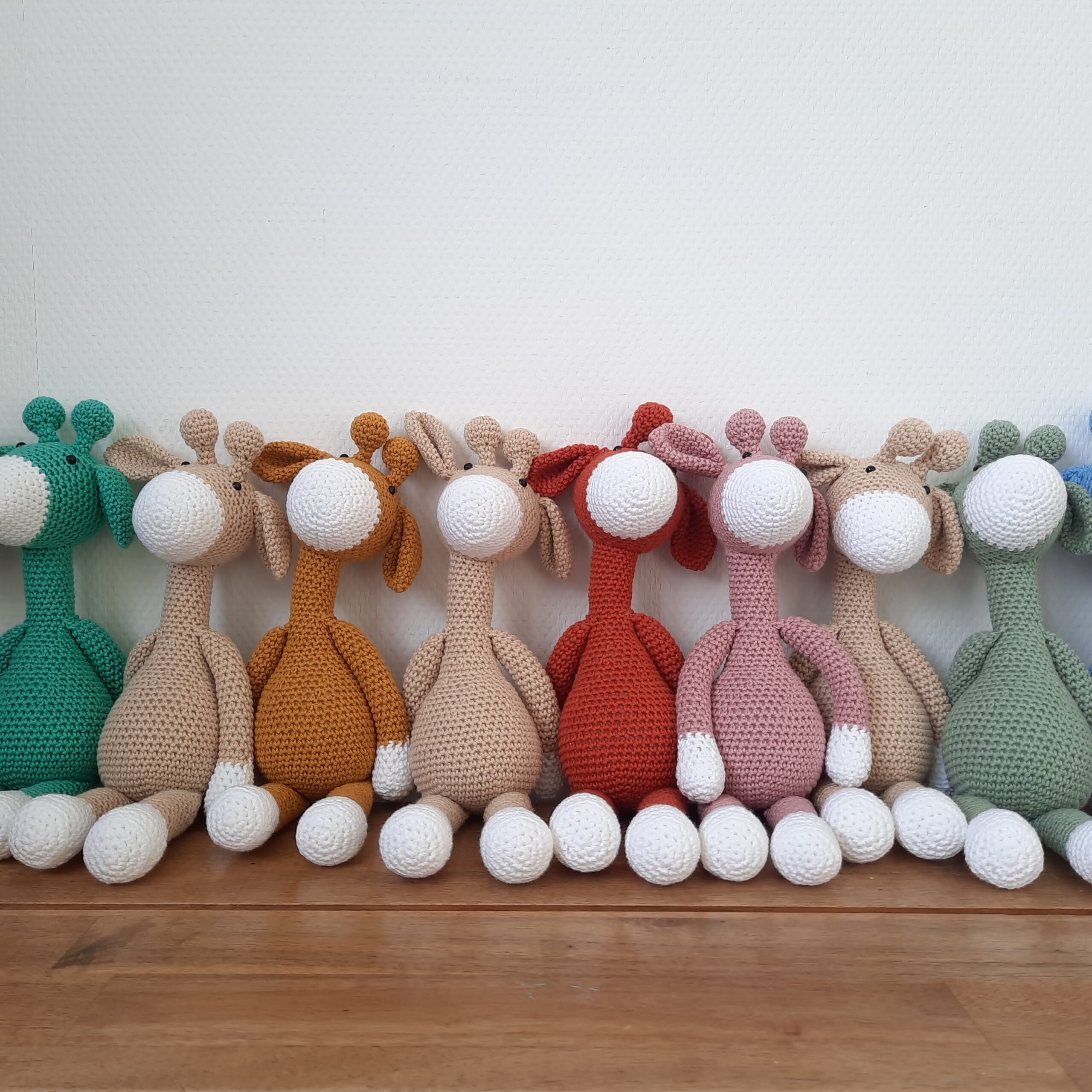 Gehaakte giraffen