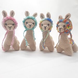 Gehaakte lama knuffel